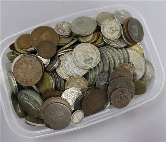 A quantity of coins